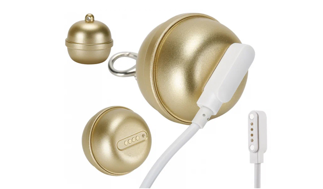 GPS трекер для животных G15 в виде ошейника, колокольчик с золотом